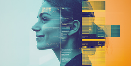 a young woman smiling